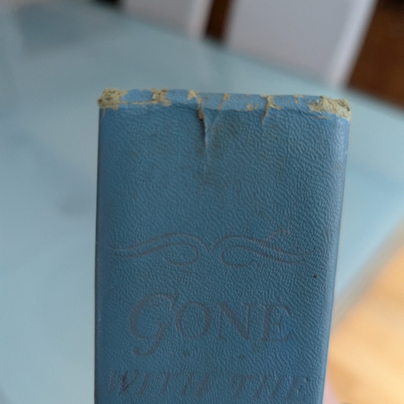 Vintage 1950s "Gone with the Wind" Margaret Mitchell Hardcover Book Home Decor - Picture 13 of 13